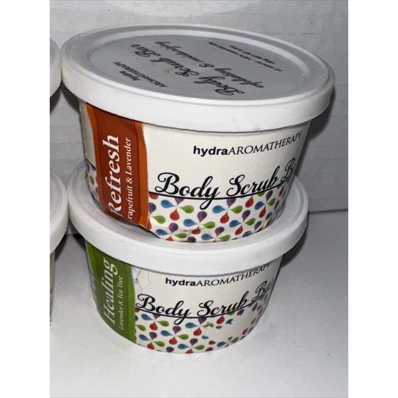 HydraAromatherapy Wellness Collection Body Scrub Bar Lot Of 4 Hydra Aromatherapy - Picture 5 of 16